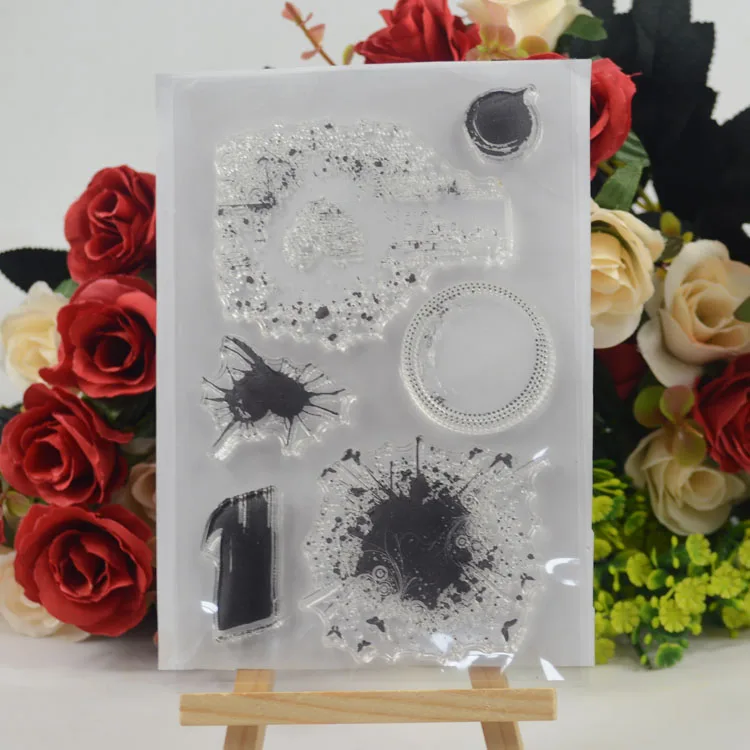 

scrawl Transparent Clear Stamps / Silicone Seals for DIY scrapbooking photo album/Card Making