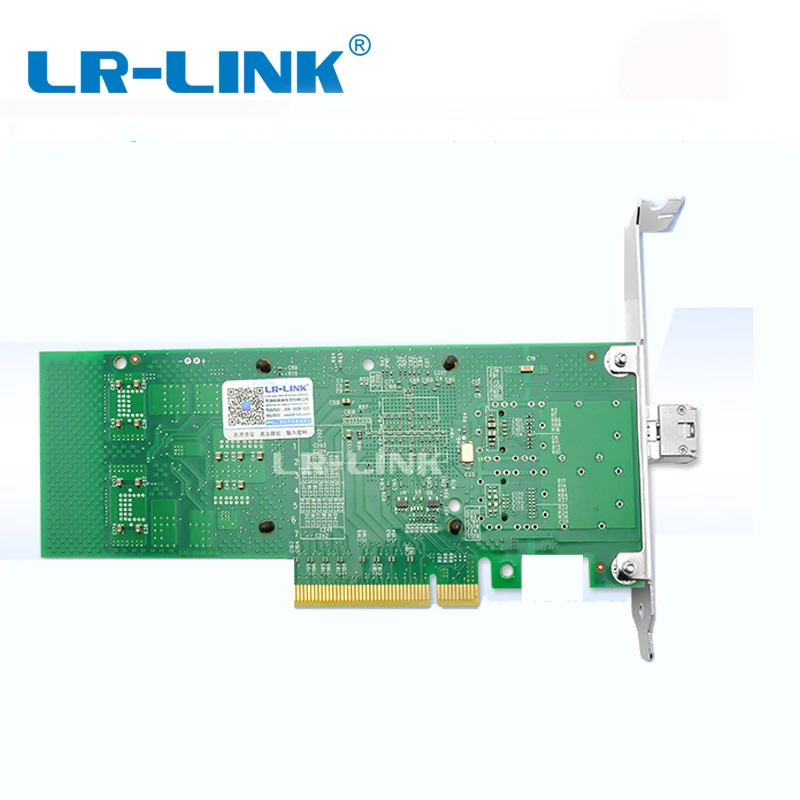 Сетевой адаптер PCI E 8x оптоволоконный для сервера контроллер Lan Intel 82599 2 шт. 10 ГБ 9801BF