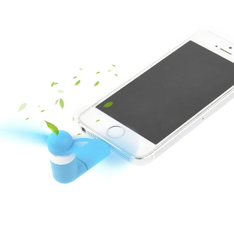 2 в 1 портативный мини вентилятор для телефонов на Android|mini fan cooling|micro usb mini fanusb |