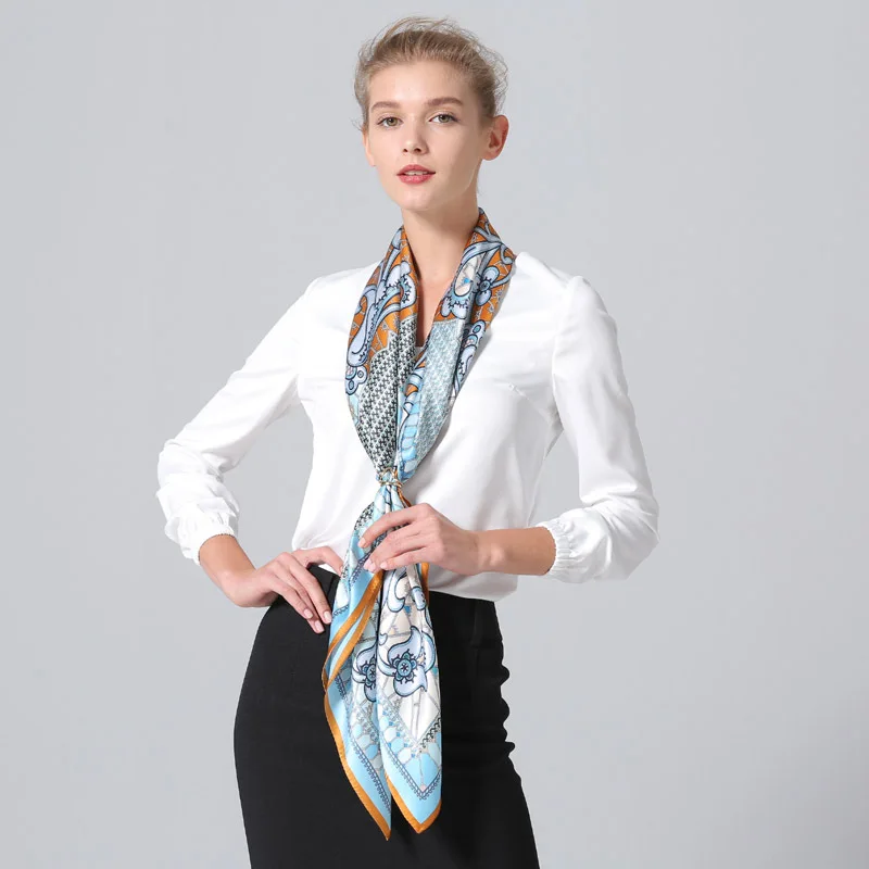 scarf top with sleeves