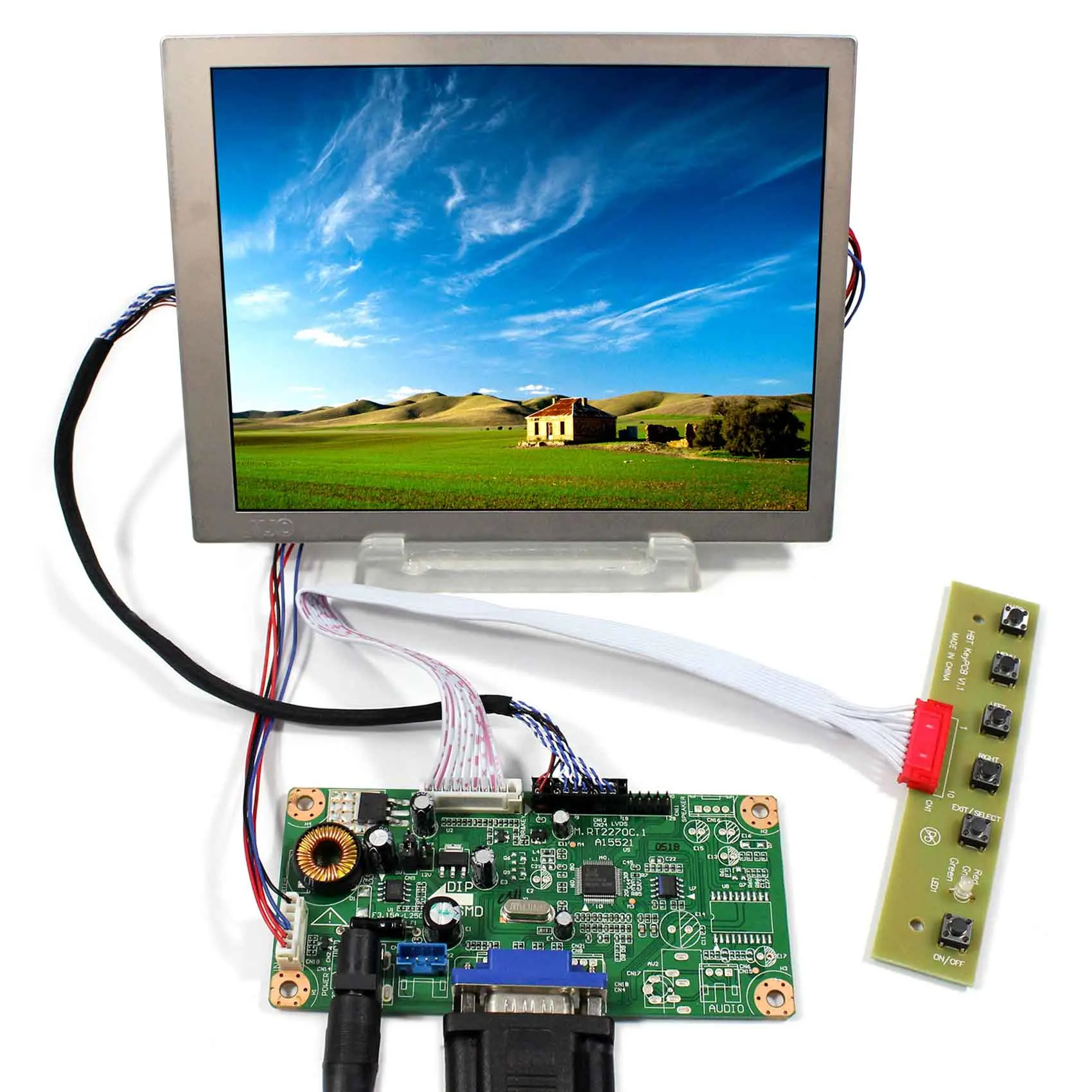HDMI DVI VGA LCD Controller Board For 6.5/" G065VN01 V2 640x480 LCD Screen