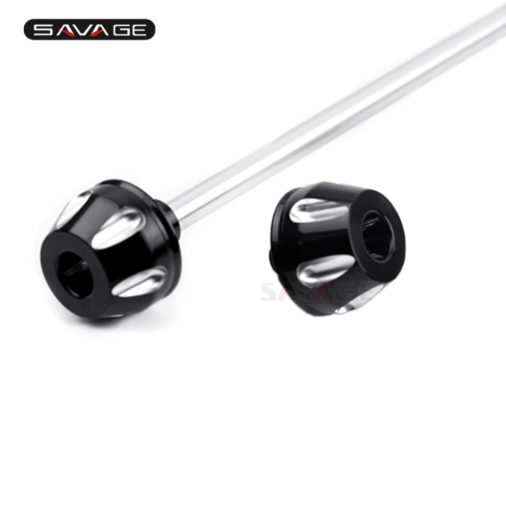 Front Axle Fork Crash Slider Protector For Harley Davidson FAT BOY