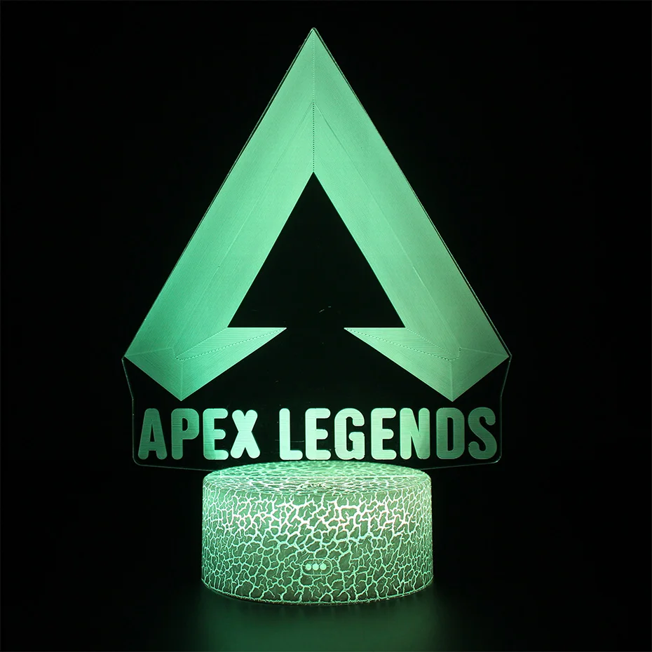 APEX Legends 3D лампа USB RGB Ночной светильник сенсорный светильник битва королевская игра Детский Светильник для сна s настольная лампа светодиодный ночной Светильник
