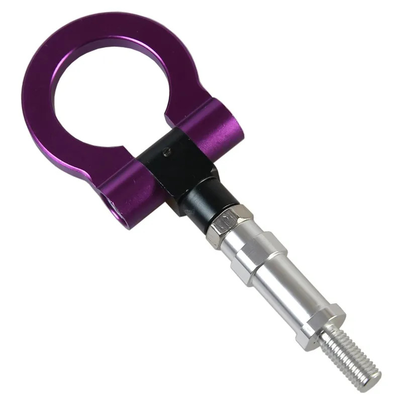 Mrhello 8 см* 10 см гоночный буксир, буксирный крюк для 03-07Fit/Jazz буксировочный крюк - Цвет: Фиолетовый