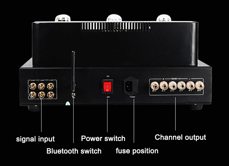 ByJoTeCH 300B HM-7 Bluetooth Ламповый усилитель одиночный ламповый усилитель 5Z3P выпрямитель Hifi Стерео Аудио ламповый усилитель 220 В или 110 В