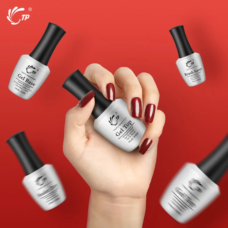 TP 14ml Top Coat for dip powder Natural dry salon professional nail