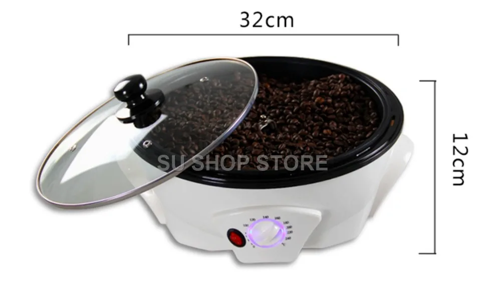Бытовой Кофе Жаровня прочный производитель аппарат для обжарки кофейных зерен для любителей кофе SCR-301