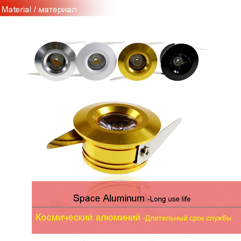 Decoração da Sua Luz do Ponto de Led com Motorista 40*31*21mm para Baixo do Armário Mini Levou Holofotes 1 w 3 Lâmpada iq Ac110v 220 v Interior Casa 10 Pcs 7 China spot light Suppliers