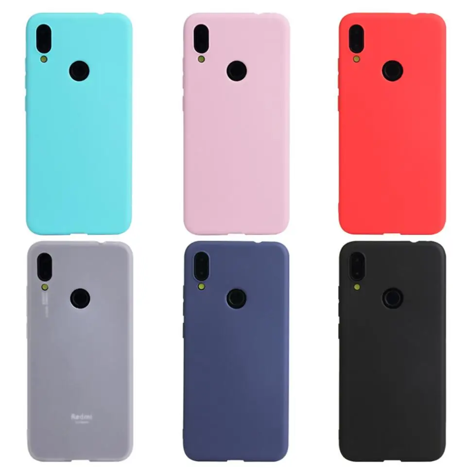 

Fitted silicone case Ultra Thin Slim Soft Case For redmi note 7 case redmi 7a case xiaomi redmi 6a case redmi note 4 5 case