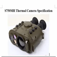 DALI S750MH- night surveillance, security, anti-smuggling, criminal investigation surveillance infrared camera