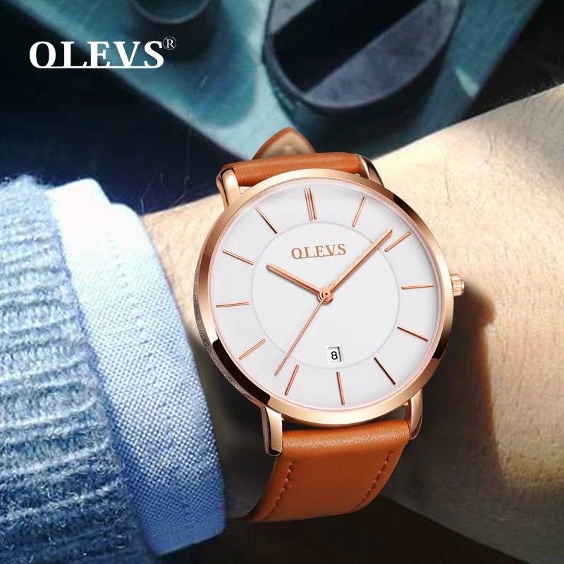 OLEVS Роскошные Брендовые мужские наручные часы для женщин relogio feminino женский