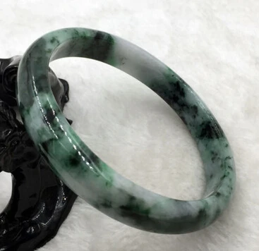 

437 Certified Grade A 100% Natural Green Jadeite Jade Gems Bracelet (A0427)