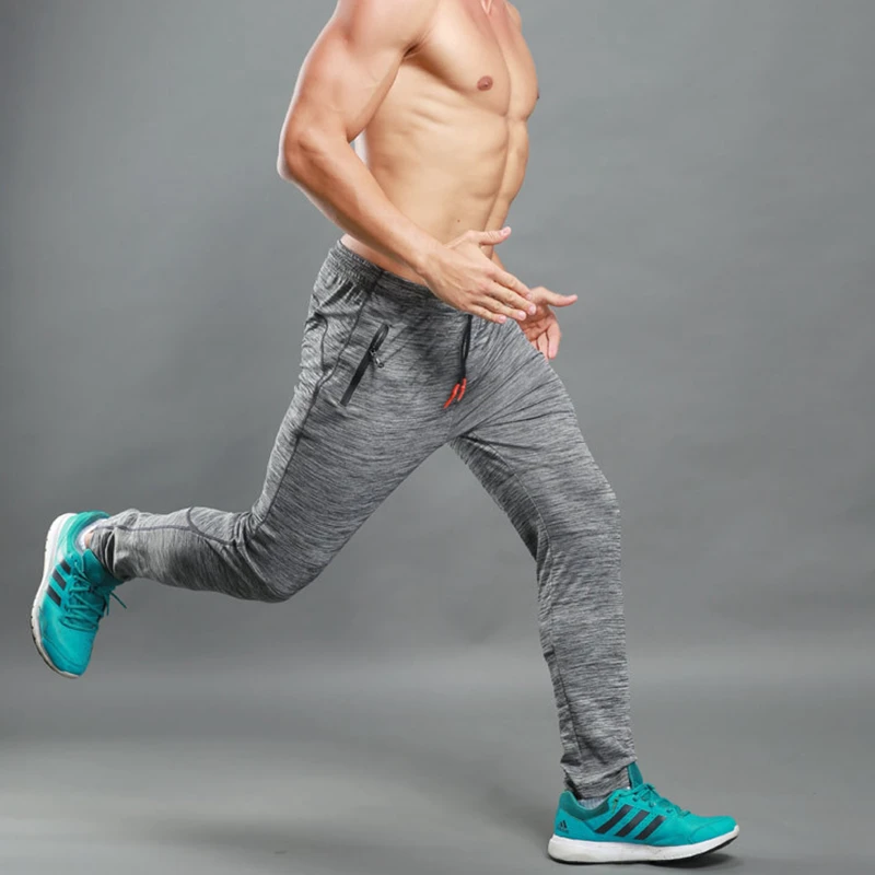 

2019 Mens Pants Gray Skinny Bodyboulding Cotton Clothing Street Trousers Fitness Jogger Sweatpants Casual Sweat long Pants
