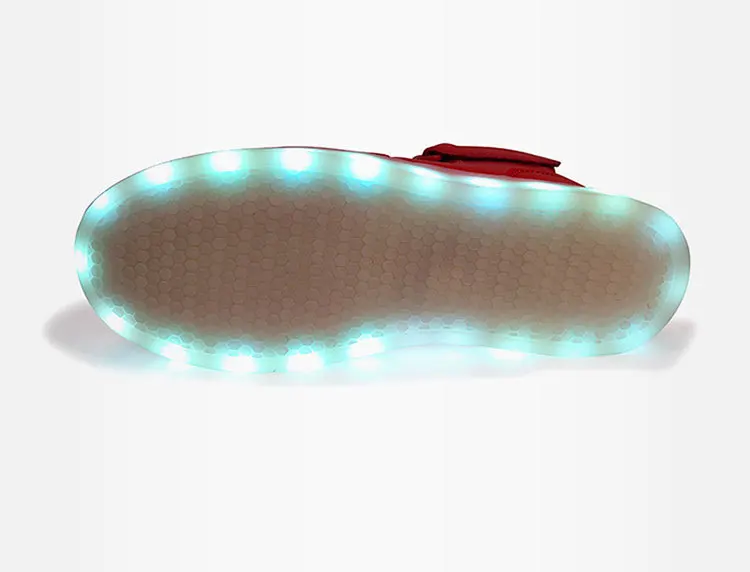 Взрослых Мельбурн Shuffle Обувь Zapatillas Deportivas USB Зарядное устройство обувь со светодиодной подсветкой Цвета мигает Для мужчин Повседневная кожаная обувь