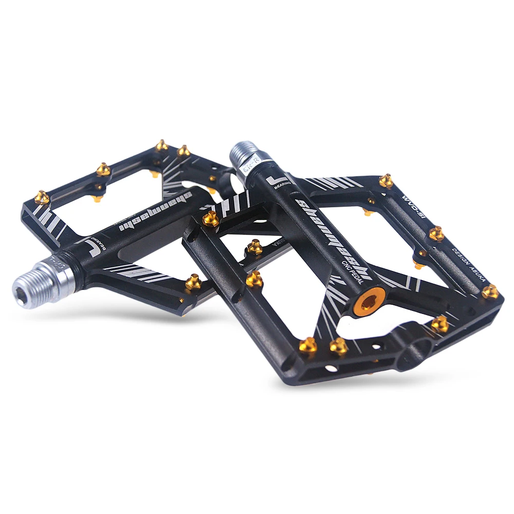 

Shanmashi Bicycle Pedal S1 Mountain Bike Bearing Pedals for Fixed Gear Bicycle Accessories Anti-slip Cycling