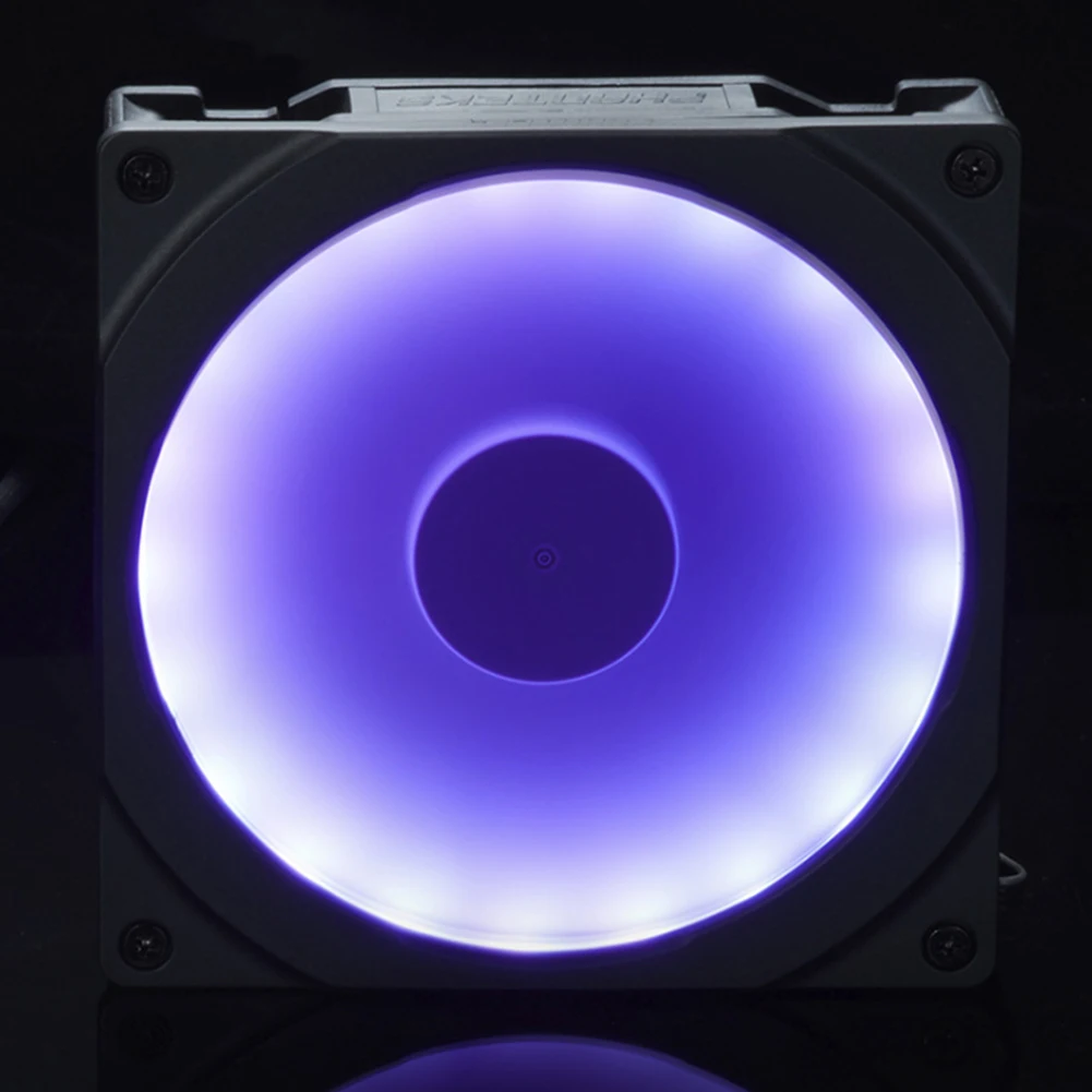 4 Pin Ультра тонкий 10 видов цветов RGB свет 18 LED кольцо Halo диафрагма для 120 мм