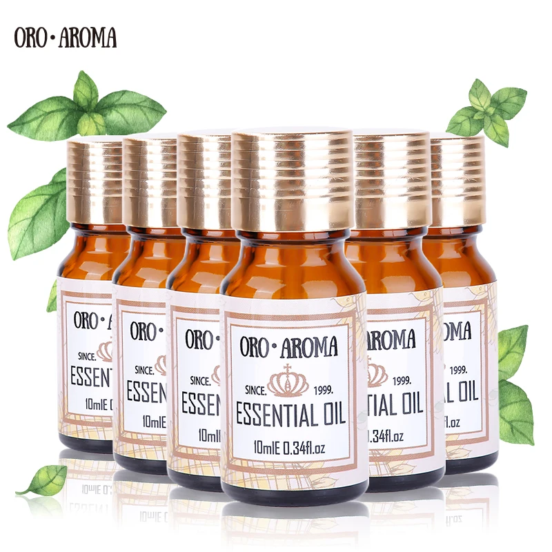 Известный бренд oroaroma фиолетовый лотос ромашка лимон орегано бергамот эфирные