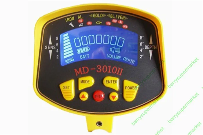 Kopen Md 3010ii metaaldetector underground gold finder zoeken alle scanner graver kit finder tester machine metaldetector gem detecteren
