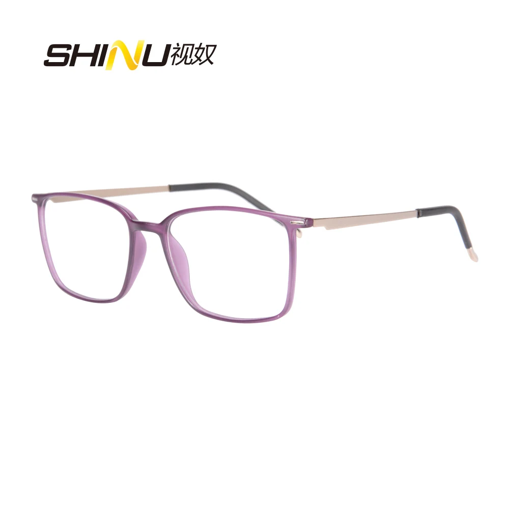 

Ultralight Anti-glare Blue Light Proof Progressive Multifocal Reading Eyeglasses Elderly Eyewear Computer Google See Near & Far