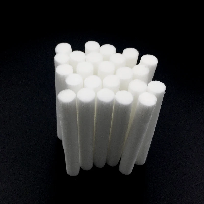 DEKAXI 8mm*130mm Cotton Swab for Air Humidifier for car diffuser Aroma Diffuser Humidifiers Filters Can Be Cut Replace Parts