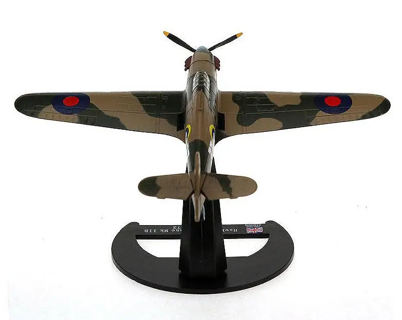 Британский Hawker WWII Hurricane MK IIB 1/72 модель самолета литья под давлением AVIONES| |