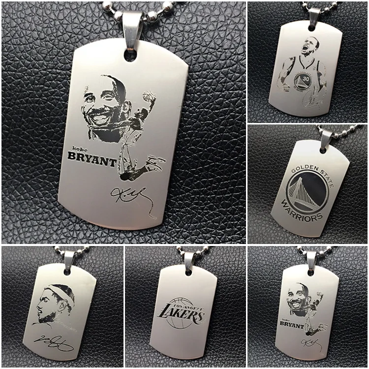 NBA Celebrity logo car key ring Keychain Kobe Bryant Lakers Warriors