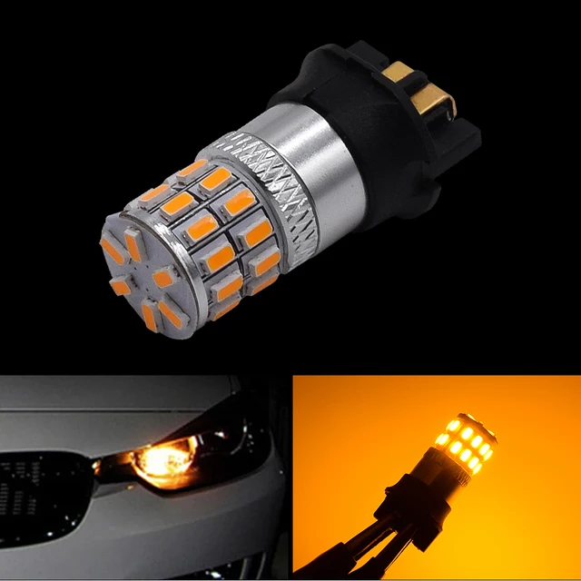 MCK Auto Lampade LED CanBus PW24W - Bianco Caldo, Senza Errori, Per F30 E Altri Modelli - Foto 6