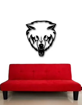 

Wall Stickers Vinyl Decal Wolf Predator Animal Tribal Rage