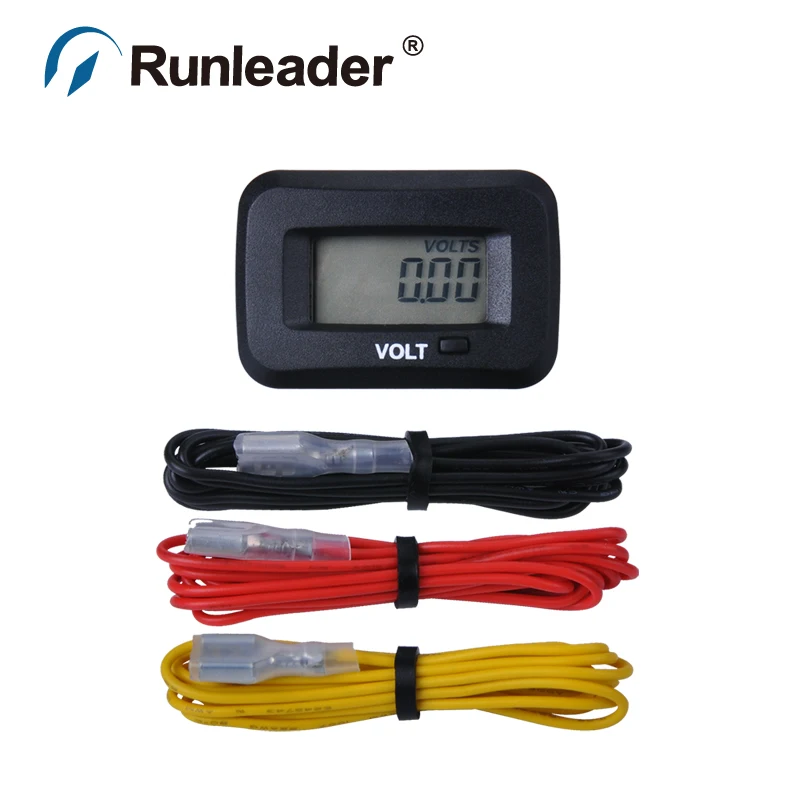 RL HM038VRunleader digital voltmeter voltage meter gauge For generator