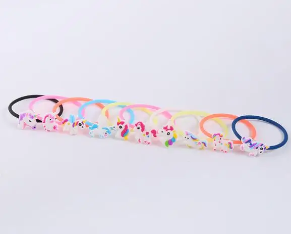 

50 pcs Fashion Children Lovely Animal Unicorn Bracelet Wristband Kids Mix Styles Charm Birthday Party Festival Gift Bracelets