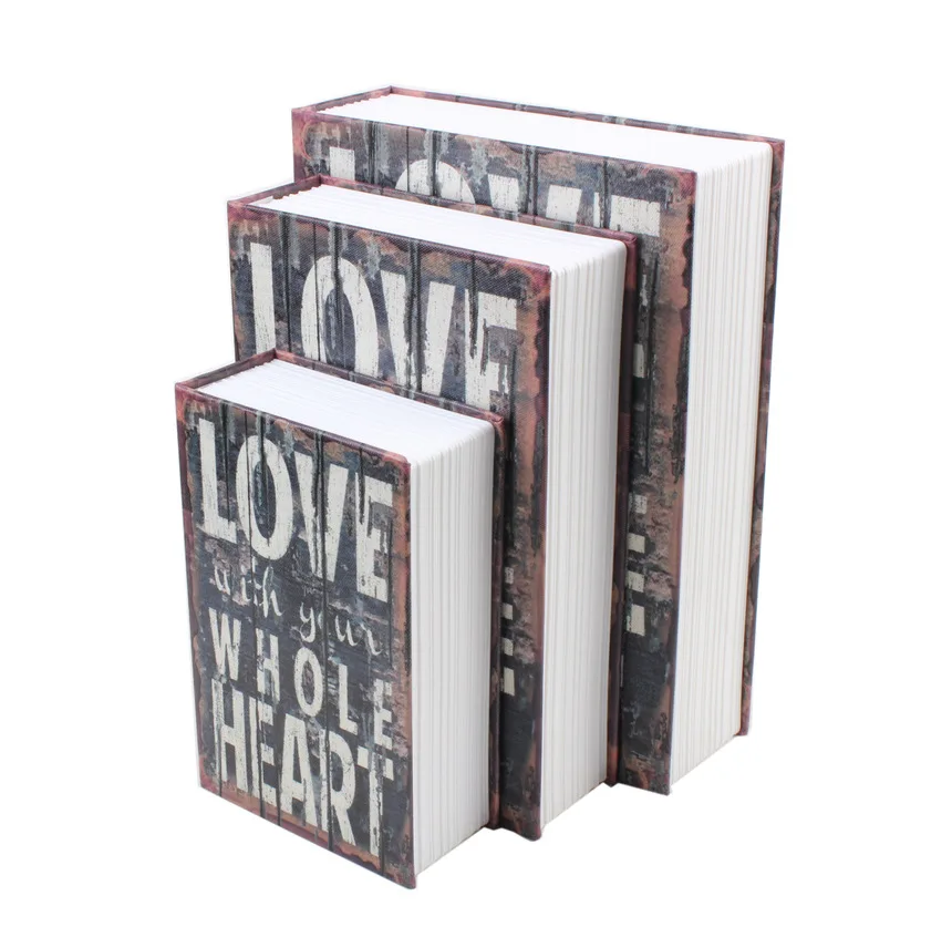 

Multiple Simulation Books Mini Safe Hidden Security Lock Cash Coin Storage Jewelry Key Cabinet Children's Gift Money Box 2019
