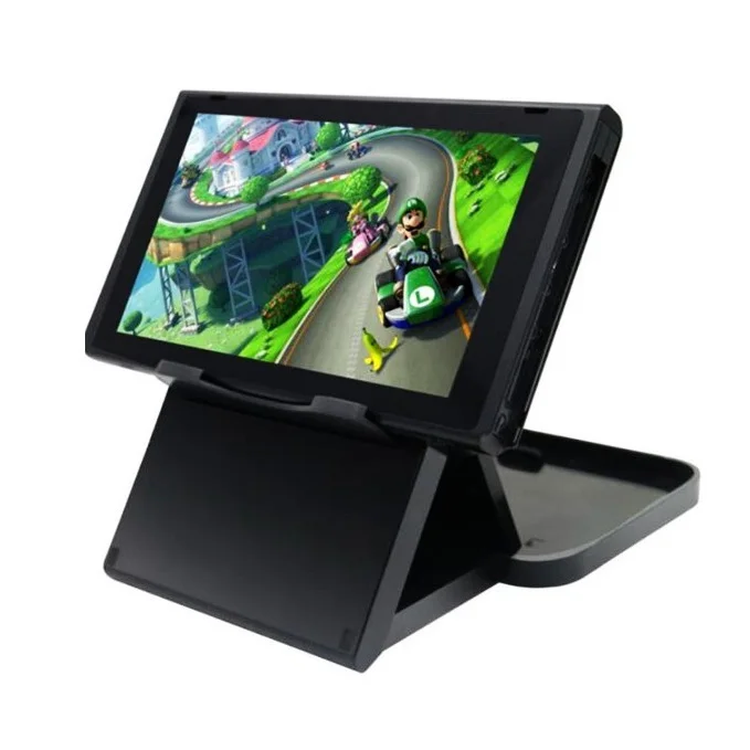 

Compact Playstand Desktop Stand for Nintendo Switch Holder Multi-Angle Portable Foldable Durable Base Bracket Dock for Switch