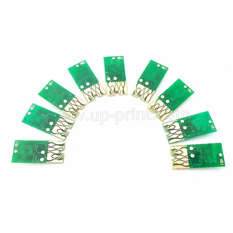9 шт. сменный чип для epson 7890 9890 pro7890 pro9890 используется на многоразового картриджа