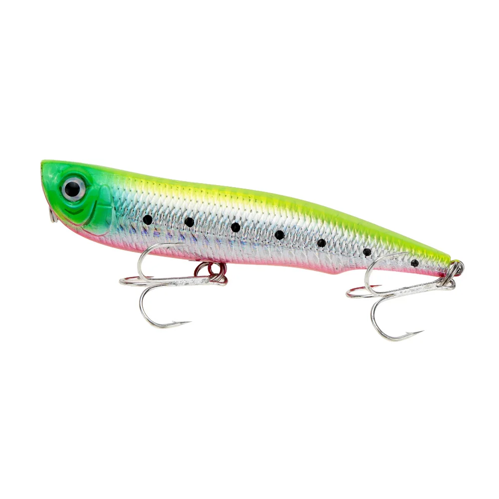 Popper 105 мм/17 г Topwater рыболовная приманка искусственная твердая мягкий вращающийся