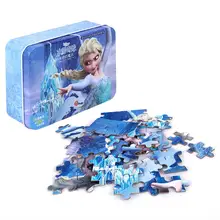 100 штук деревянный пазл животное Мультяшные Пазлы деревянные пазлы Детские Игрушки для раннего развития