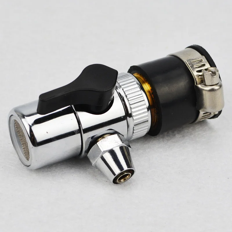 

New Switching Valve Faucet Water Purifier Accessories Connection 1/4 Inch PE Pipe Universal Connector Converter