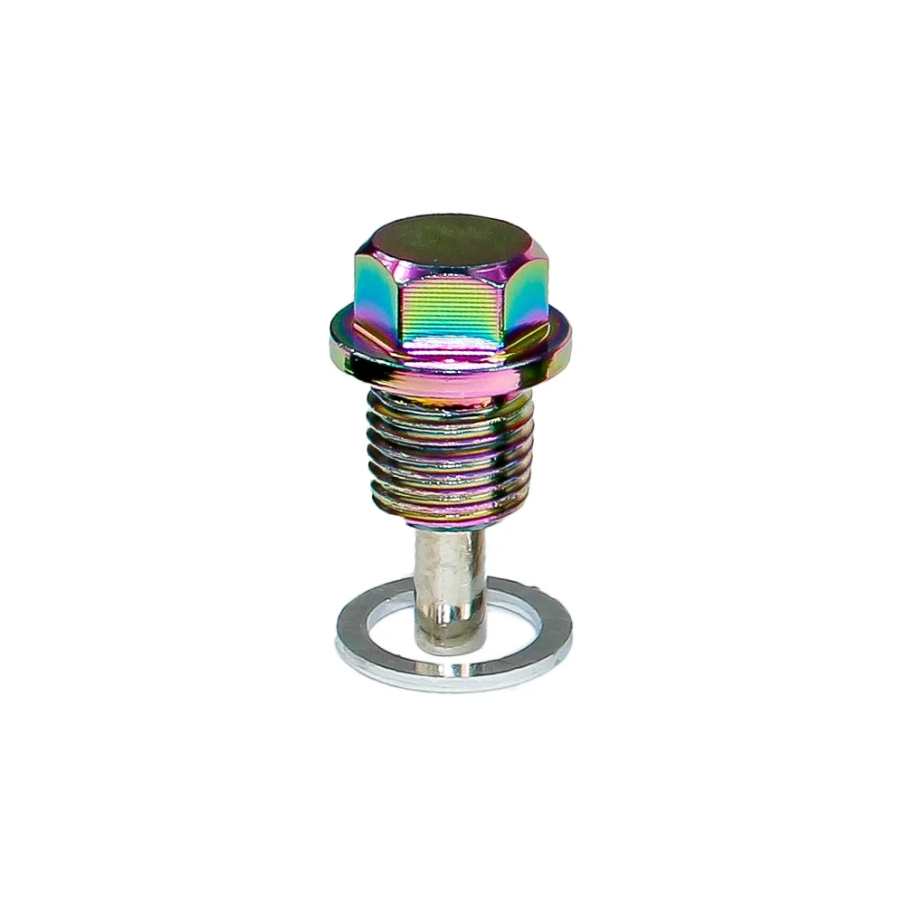 Магнитная дренажная масляная пробка M12 * 1 25 мм Neo Chrome/сливная для масла гайка