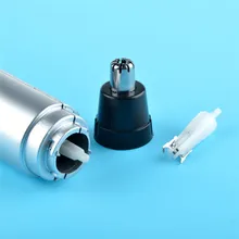 Отличный триммер для носа и ушей, носовая шерсть, для стрижки волос, с чистящей щеткой, скидка