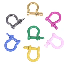 Нержавеющая сталь 5 шт Открытый Кемпинг выживания веревка новые браслеты для выживания o-образная Скоба пряжка
