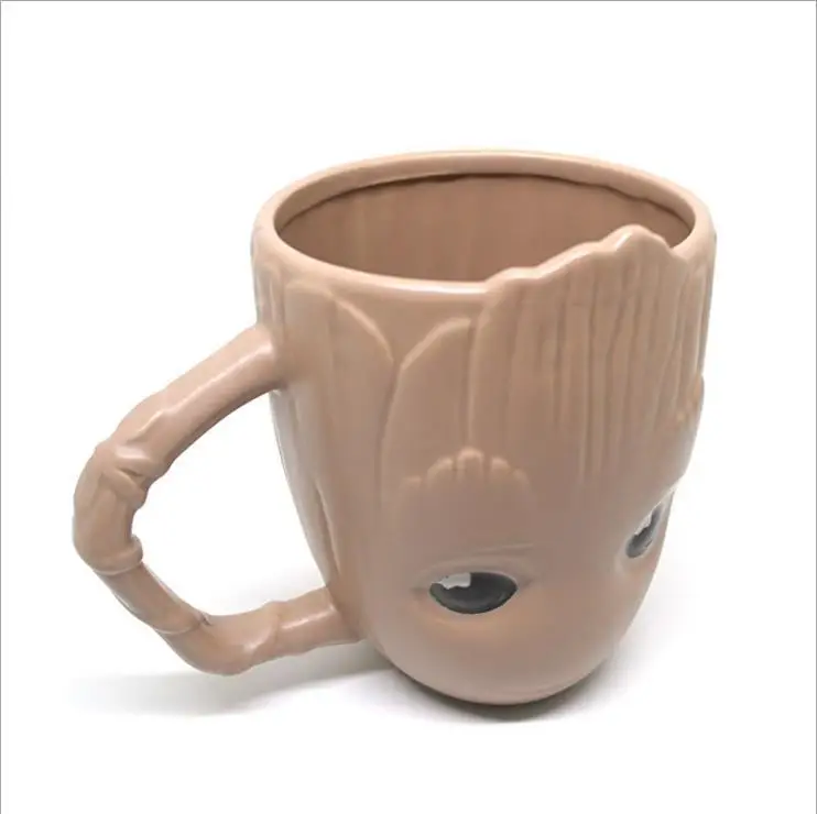 Tasse à café créative en céramique Gardiens de la galAct pour enfants, tasse  à café Groot, tasse à lait de thé à la maison, cadeaux de bureau, standard  - AliExpress