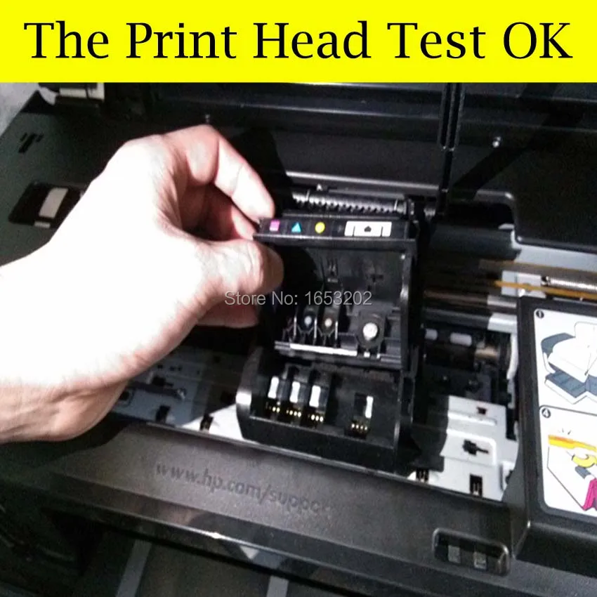 The print head test OK 2