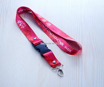 

200pcs FREE SHIPPING Hot company work Neck Custom logo Lanyards or Sport hobbyist id cards neck strap keychain