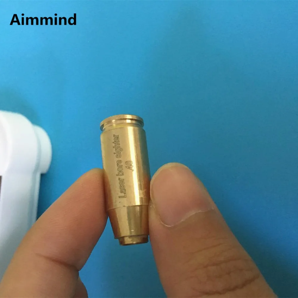 

CAL.40 Cartridge Red Dot Laser Bore Sighter Boresighter Red Sighting Sight Copper Shotgun Hunting Caza