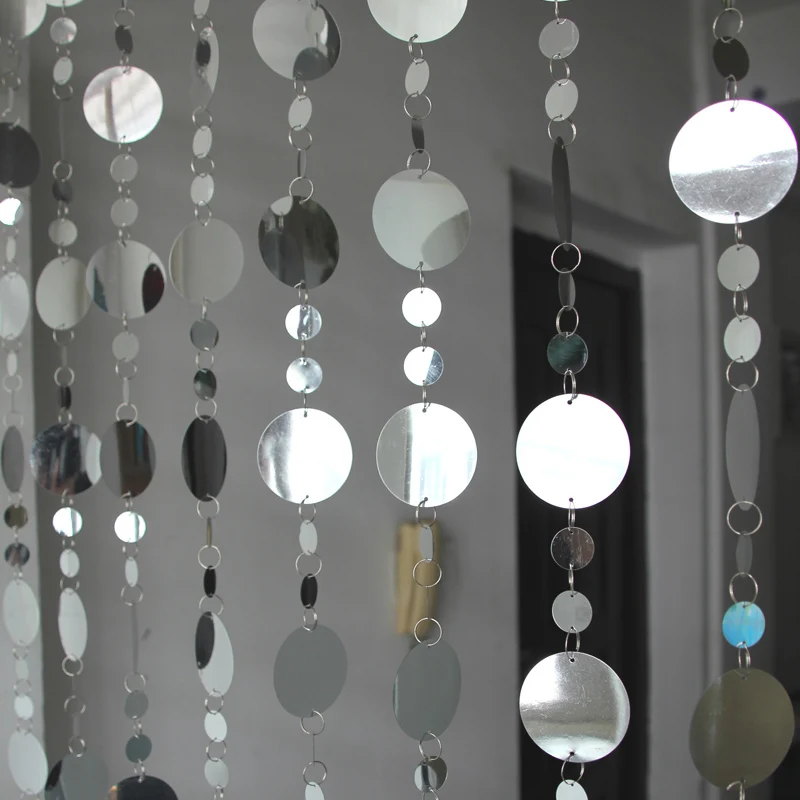 

DIY laser sequin decoration interior door curtain festivals party Christmas wedding supplies