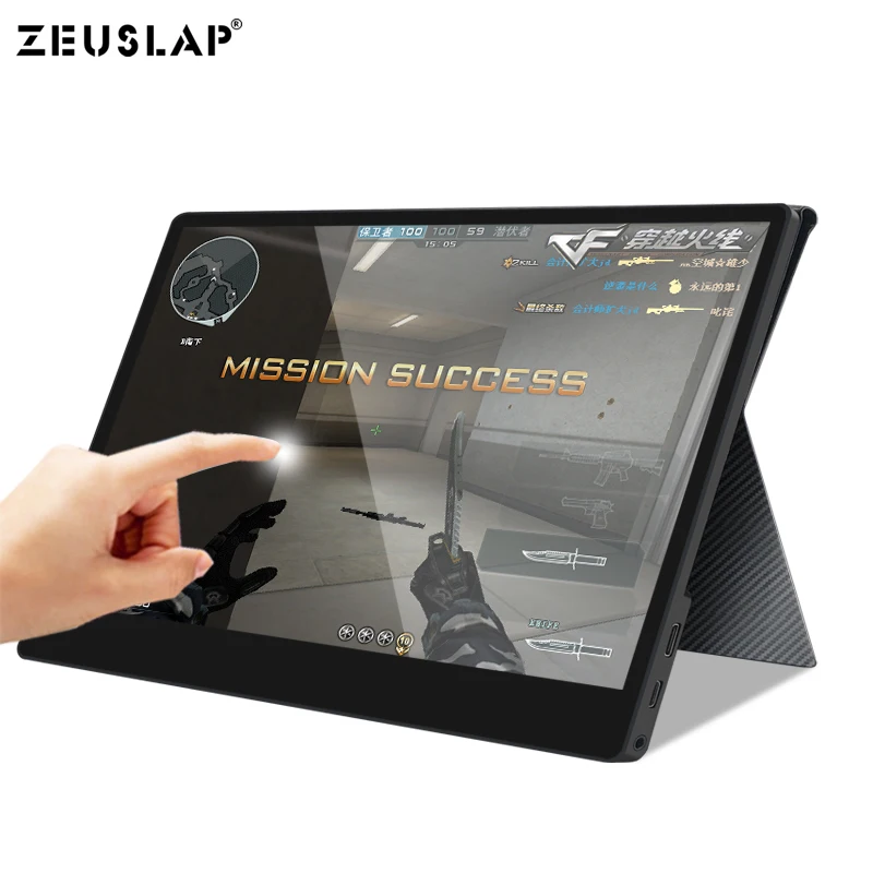 

13.3 15.6 Inch Portable Monitor 1920*1080P IPS LCD Screen Display Touch Screen for PS3/PS4 HDMI XBOX monitor