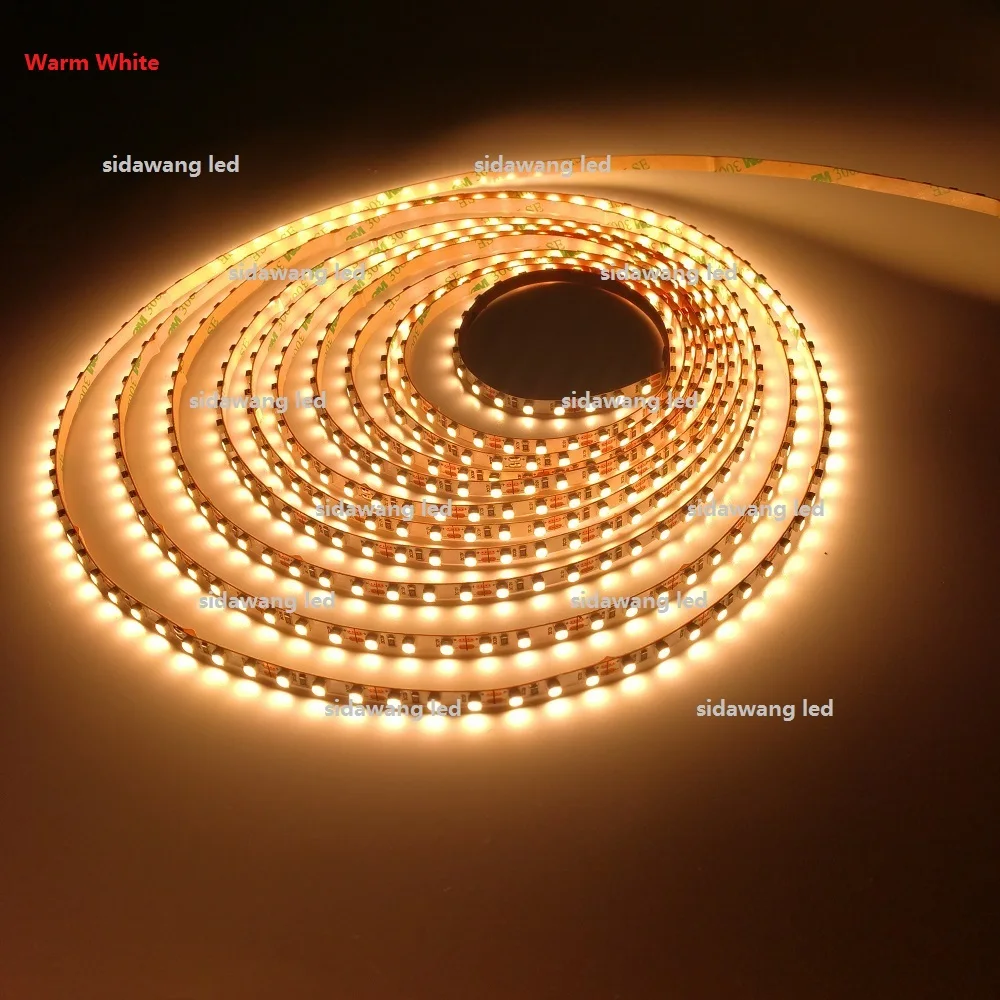 Светодиодная лента CRI &gt95 + Ra 5 мм 3528SMD 12В постоянного тока м 120 светодиодов/м
