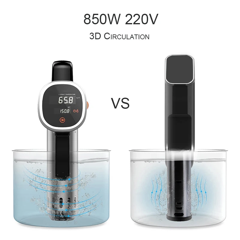 biolomixсувид 850 Вт Sous Vide немецкая Медленная Плита Sous Vide циркулятор погружения Sous Vide мешок для запекания подставка для баночек и флаконов машина медленной плиты 220 В су вид нагреватель сувид медленноварка