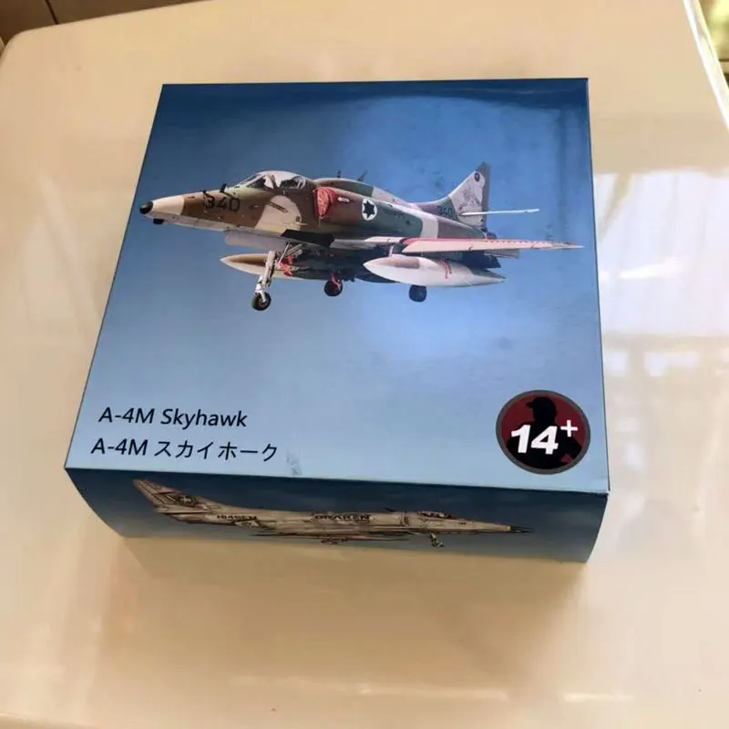 WLTK 1/72 масштаб военная модель игрушки IAF Дуглас A-4 Skyhawk истребитель литой металлический самолет модель игрушки для сбора, подарок, дети