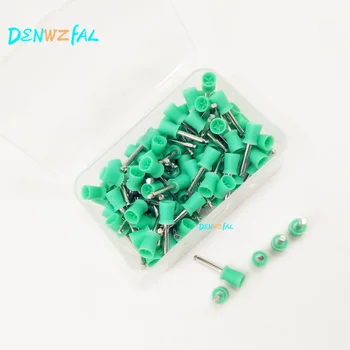 

free shipping 100pcs good quality knife edge wheel coarse grit white dental silicone rubber polishing