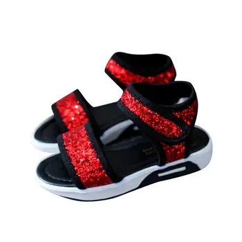

shaunyging # 4008 Children Infant Kids Girls Bling Non-Slip Sandals Princess Casual Shoes